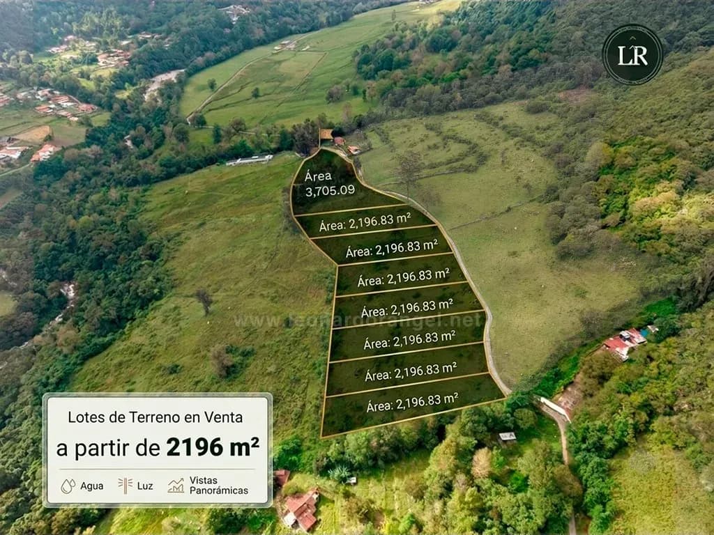 Lotes de Terreno en Venta en El Valle, Mérida — Desde 2.196 m², con Agua, Luz y Acceso Vehicular Hasta la Puerta